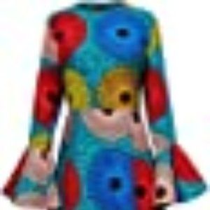 AFRICAN PRINT dress size L